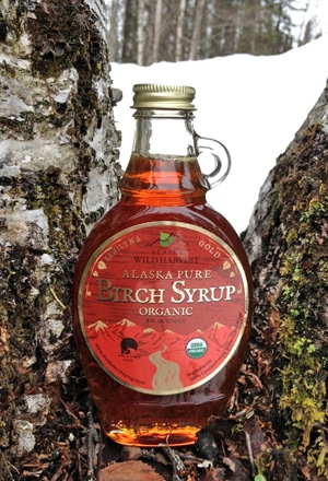 Kahiltna Gold birch syrup from Alaska.